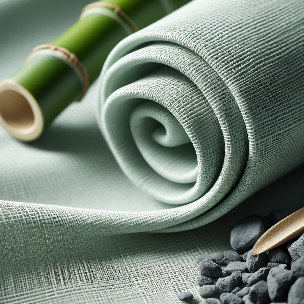 Natural bamboo fabric used for eco-friendly garments by VELU