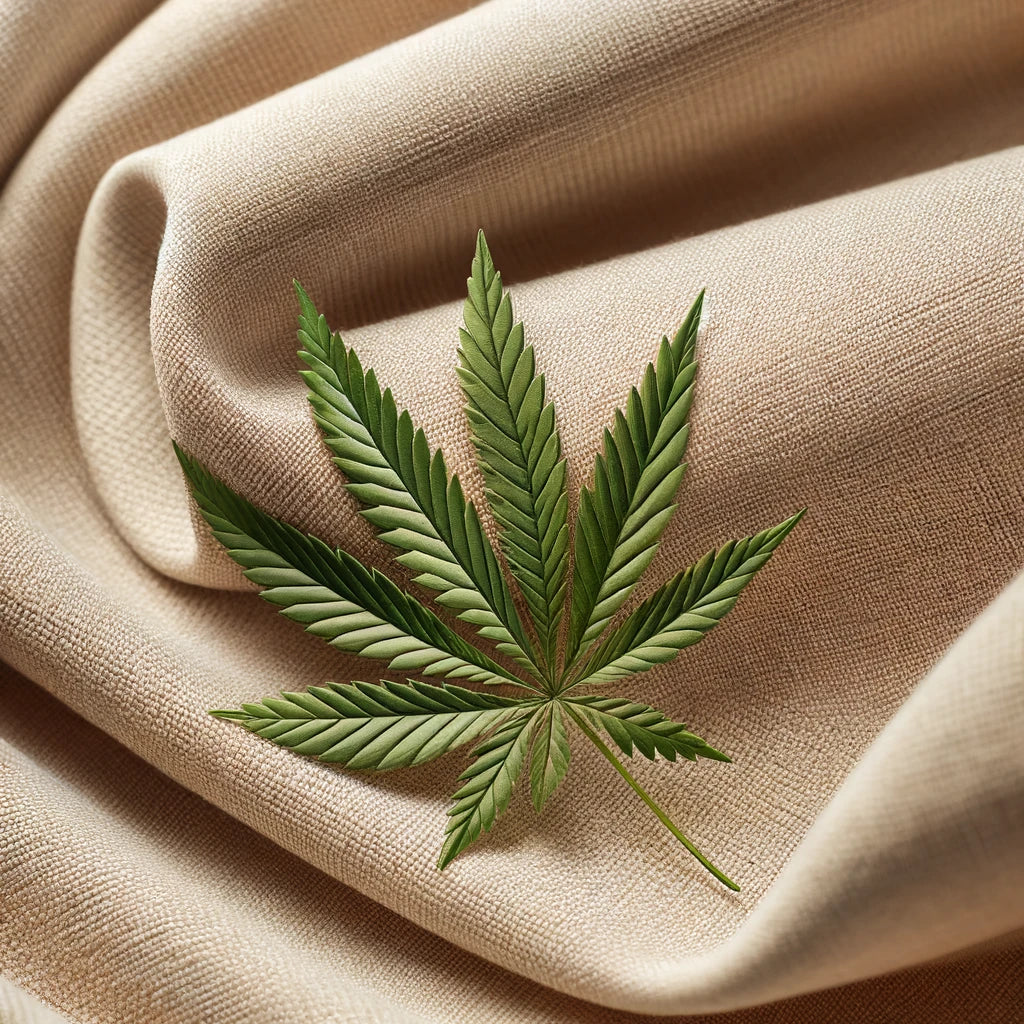 Hemp fabric used in VELU eco-friendly apparel