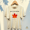 Maple Leaf Tee – Rayon from Bamboo Blend – Made in CanadaT-shirtVELUFemaleS